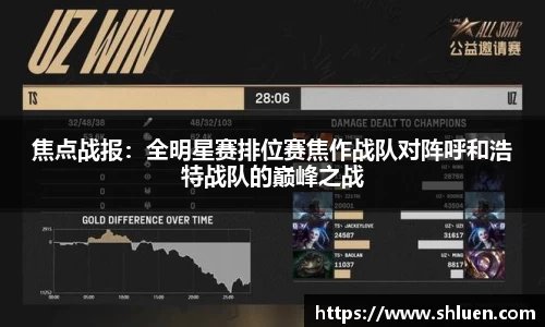焦点战报：全明星赛排位赛焦作战队对阵呼和浩特战队的巅峰之战