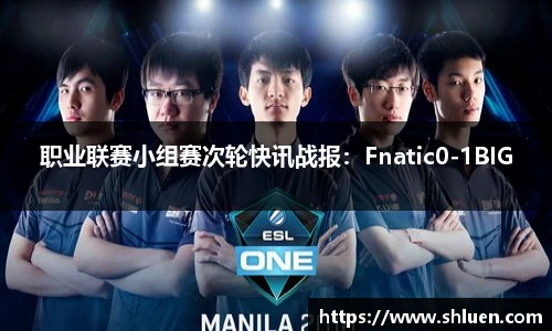 职业联赛小组赛次轮快讯战报：Fnatic0-1BIG